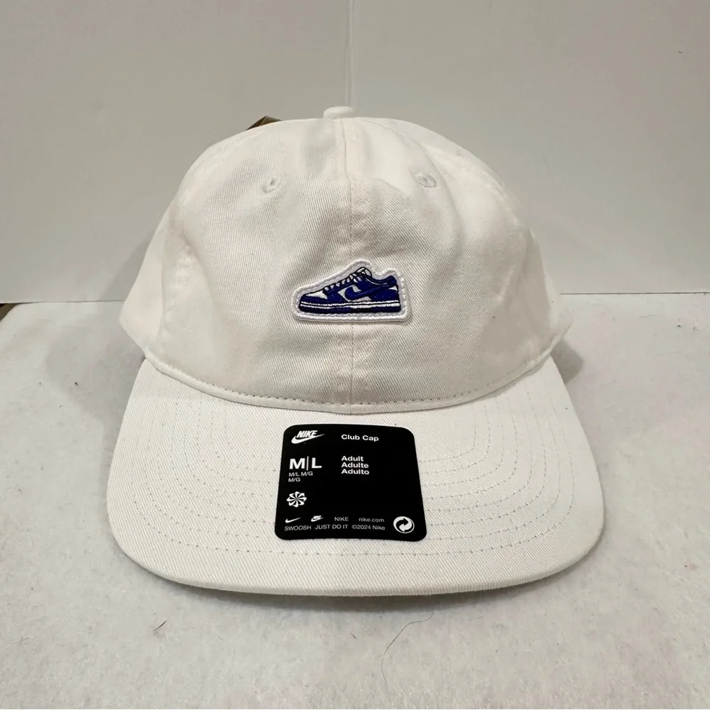 White Nike Club Cap